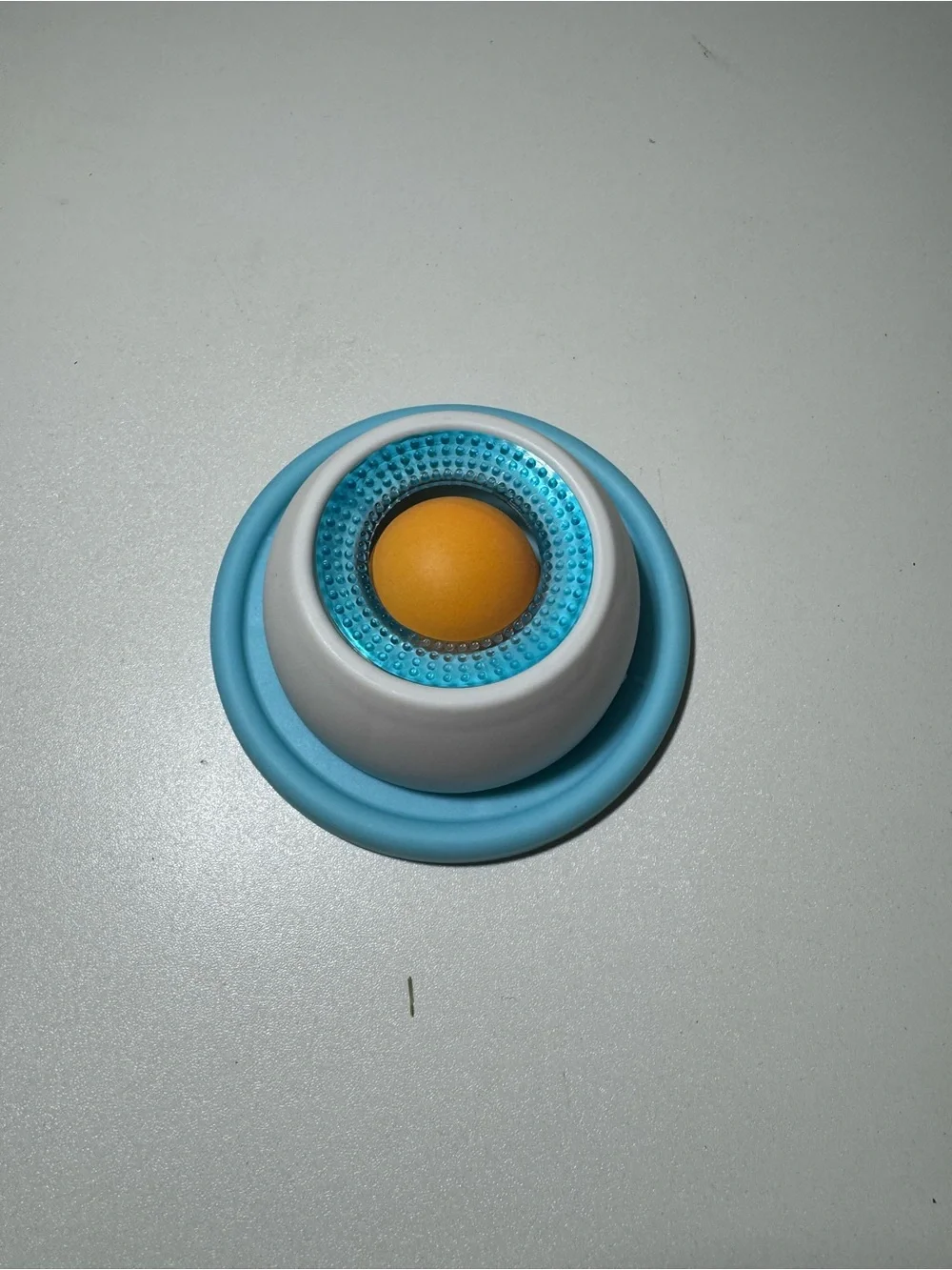 Blue & White Silicone Pet Slow Feeder